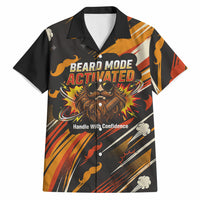 World Beard Day Hawaiian Shirt Ginger Beard Man Pride - Retro Comic