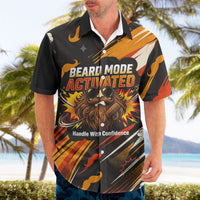 World Beard Day Hawaiian Shirt Ginger Beard Man Pride - Retro Comic