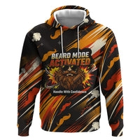 World Beard Day Hoodie Ginger Beard Man Pride - Retro Comic