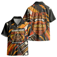World Beard Day Kid Hawaiian Shirt Ginger Beard Man Pride - Retro Comic