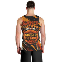 World Beard Day Men Tank Top Ginger Beard Man Pride - Retro Comic