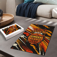 World Beard Day Puzzle Ginger Beard Man Pride - Retro Comic