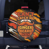 World Beard Day Spare Tire Cover Ginger Beard Man Pride - Retro Comic