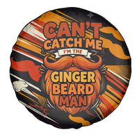 World Beard Day Spare Tire Cover Ginger Beard Man Pride - Retro Comic