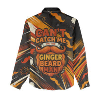 World Beard Day Women Casual Shirt Ginger Beard Man Pride - Retro Comic