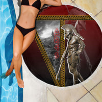 Ares Greek God Of War Beach Blanket Warrior Ancient Greek Mythology Art