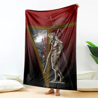 Ares Greek God Of War Blanket Warrior Ancient Greek Mythology Art