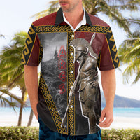 Ares Greek God Of War Hawaiian Shirt Warrior Ancient Greek Mythology Art