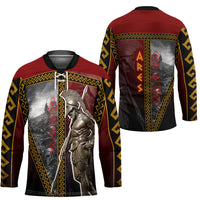 Ares Greek God Of War Hockey Jersey Warrior Ancient Greek Mythology Art