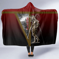 Ares Greek God Of War Hooded Blanket Warrior Ancient Greek Mythology Art