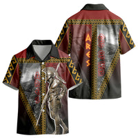 Ares Greek God Of War Kid Hawaiian Shirt Warrior Ancient Greek Mythology Art
