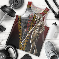 Ares Greek God Of War Men Tank Top Warrior Ancient Greek Mythology Art