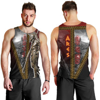 Ares Greek God Of War Men Tank Top Warrior Ancient Greek Mythology Art