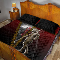 Ares Greek God Of War Quilt Bed Set Warrior Ancient Greek Mythology Art