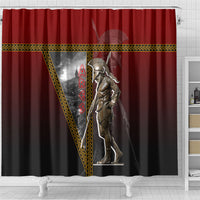 Ares Greek God Of War Shower Curtain Warrior Ancient Greek Mythology Art