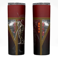Ares Greek God Of War Skinny Tumbler Warrior Ancient Greek Mythology Art
