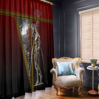 Ares Greek God Of War Window Curtain Warrior Ancient Greek Mythology Art