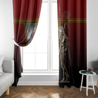 Ares Greek God Of War Window Curtain Warrior Ancient Greek Mythology Art
