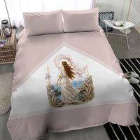 Aphrodite Greek Goddess Bedding Set Classical Mythology Vintage Art Ocean Scene
