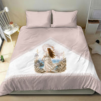 Aphrodite Greek Goddess Bedding Set Classical Mythology Vintage Art Ocean Scene