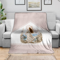Aphrodite Greek Goddess Blanket Classical Mythology Vintage Art Ocean Scene