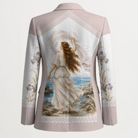 Aphrodite Greek Goddess Blazer Classical Mythology Vintage Art Ocean Scene