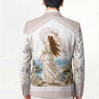 Aphrodite Greek Goddess Blazer Classical Mythology Vintage Art Ocean Scene