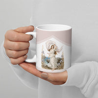 Aphrodite Greek Goddess Ceramic Mug Classical Mythology Vintage Art Ocean Scene