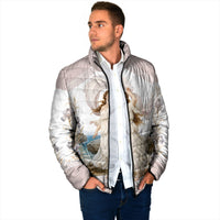 Aphrodite Greek Goddess Padded Jacket Classical Mythology Vintage Art Ocean Scene