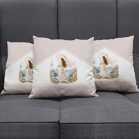 Aphrodite Greek Goddess Pillow Cover Classical Mythology Vintage Art Ocean Scene