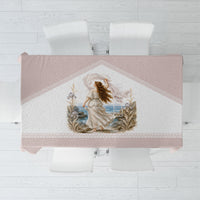 Aphrodite Greek Goddess Tablecloth Classical Mythology Vintage Art Ocean Scene
