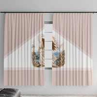 Aphrodite Greek Goddess Window Curtain Classical Mythology Vintage Art Ocean Scene