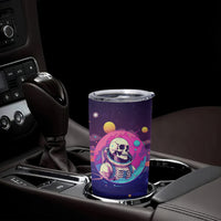 Skull Tumbler Cup I Love You in every Universe Cosmic Abstract Art - Wonder Print Shop