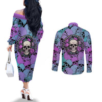 skull-pattern-couples-matching-off-the-shoulder-long-sleeve-dress-and-long-sleeve-button-shirts-your-are-not-hard-to-love