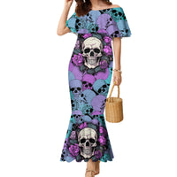 Skull Pattern Family Matching Mermaid Dress and Hawaiian Shirt Your Are Not Hard To Love - Wonder Print Shop