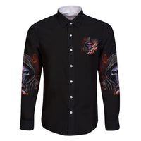 If This Flag Offends You I'll Help You Pack Skull Family Matching Summer Maxi Dress and Hawaiian Shirt - Wonder Print Shop