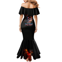 If This Flag Offends You I'll Help You Pack Skull Mermaid Dress - Wonder Print Shop