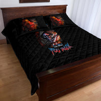 If This Flag Offends You I'll Help You Pack Skull Quilt Bed Set - Wonder Print Shop