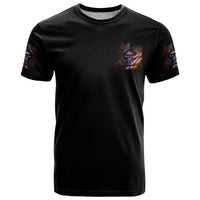 If This Flag Offends You I'll Help You Pack Skull T Shirt - Wonder Print Shop