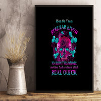 I Can Go From Regular B To Burn Canvas Wall Art - Wonder Print Shop