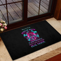 I Can Go From Regular B To Burn Rubber Doormat - Wonder Print Shop