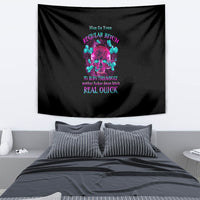 I Can Go From Regular B To Burn Tapestry - Wonder Print Shop