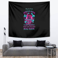I Can Go From Regular B To Burn Tapestry - Wonder Print Shop
