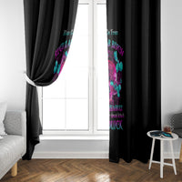 I Can Go From Regular B To Burn Window Curtain - Wonder Print Shop