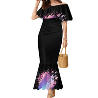 Rock Paper Throat Punch I Win Family Matching Mermaid Dress and Hawaiian Shirt - Wonder Print Shop