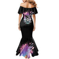 Rock Paper Throat Punch I Win Family Matching Mermaid Dress and Hawaiian Shirt - Wonder Print Shop