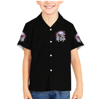 Rock Paper Throat Punch I Win Family Matching Mermaid Dress and Hawaiian Shirt - Wonder Print Shop