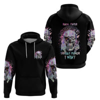 Rock Paper Throat Punch I Win Hoodie - Wonder Print Shop
