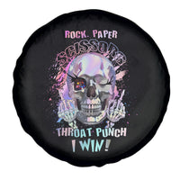 Rock Paper Throat Punch I Win Spare Tire Cover - Wonder Print Shop