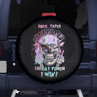 Rock Paper Throat Punch I Win Spare Tire Cover - Wonder Print Shop